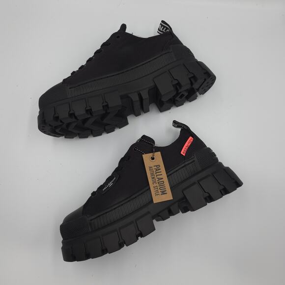 Palladium REVOLT LO TX In Black/Black Size 6 - Picture 5 of 11